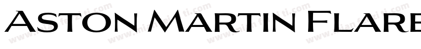 Aston Martin Flare Medium字体转换